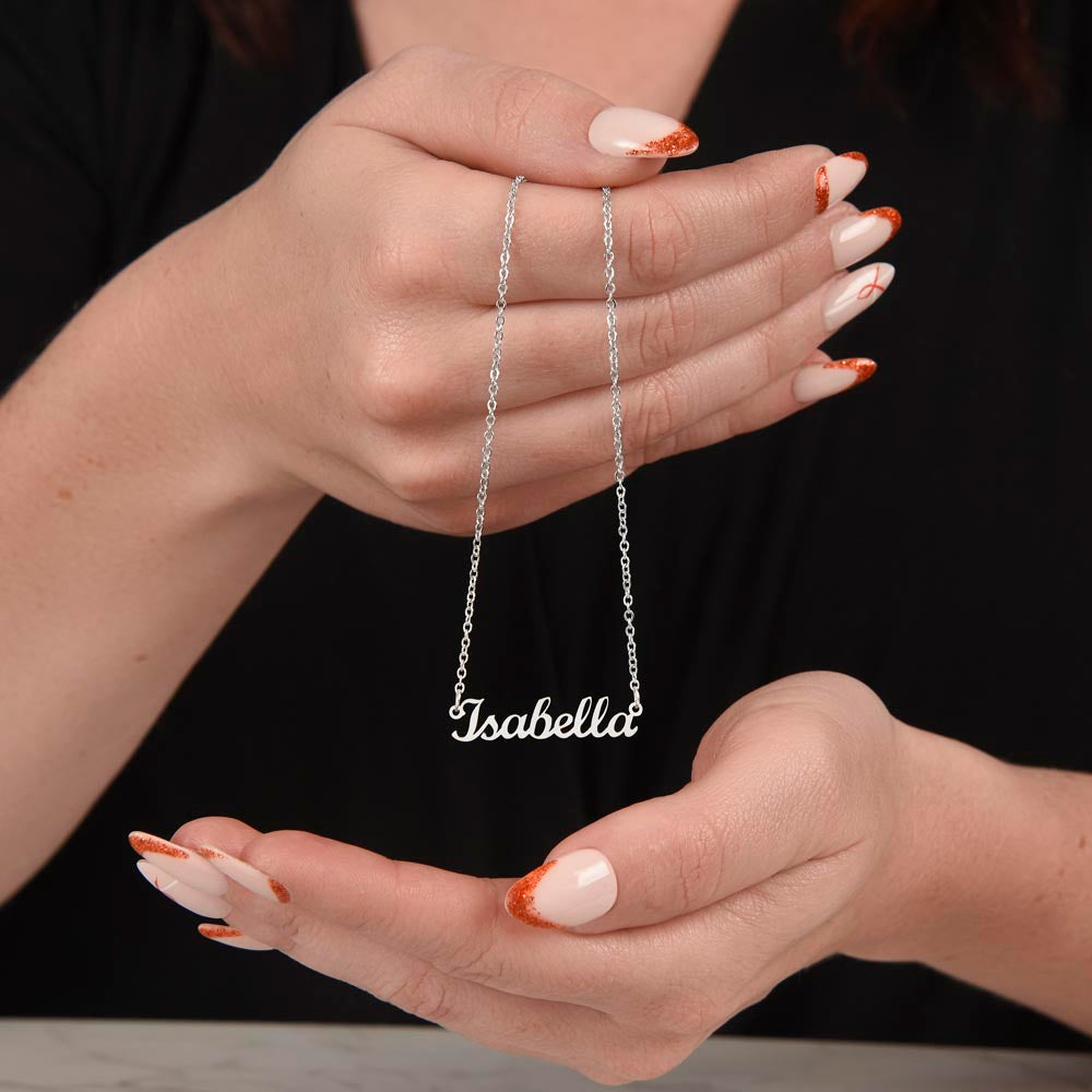 Custom Name Necklace, To My Daughter