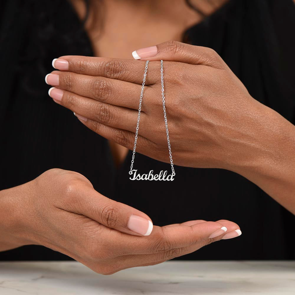 Custom Name Necklace, I Call You Daughter