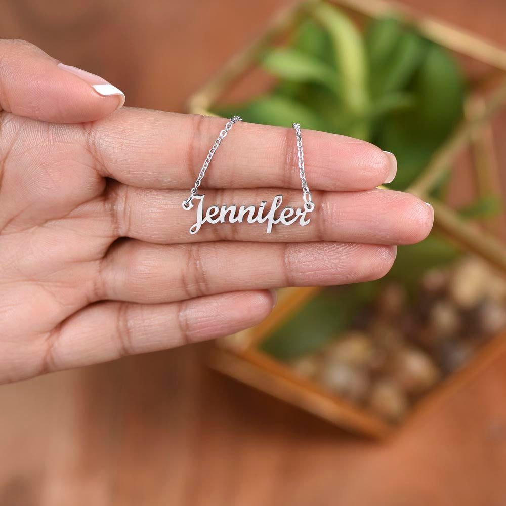 Happy Birthday Custom Necklace