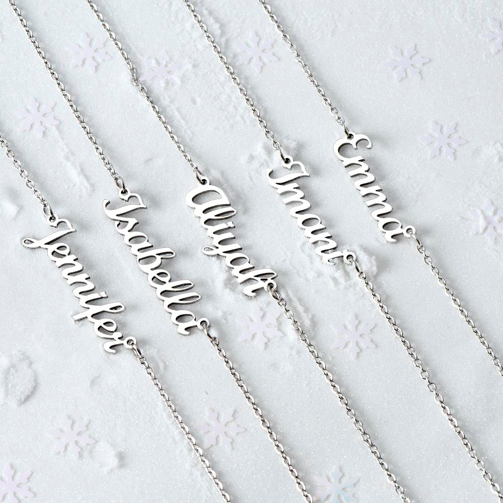Happy Birthday Custom Necklace