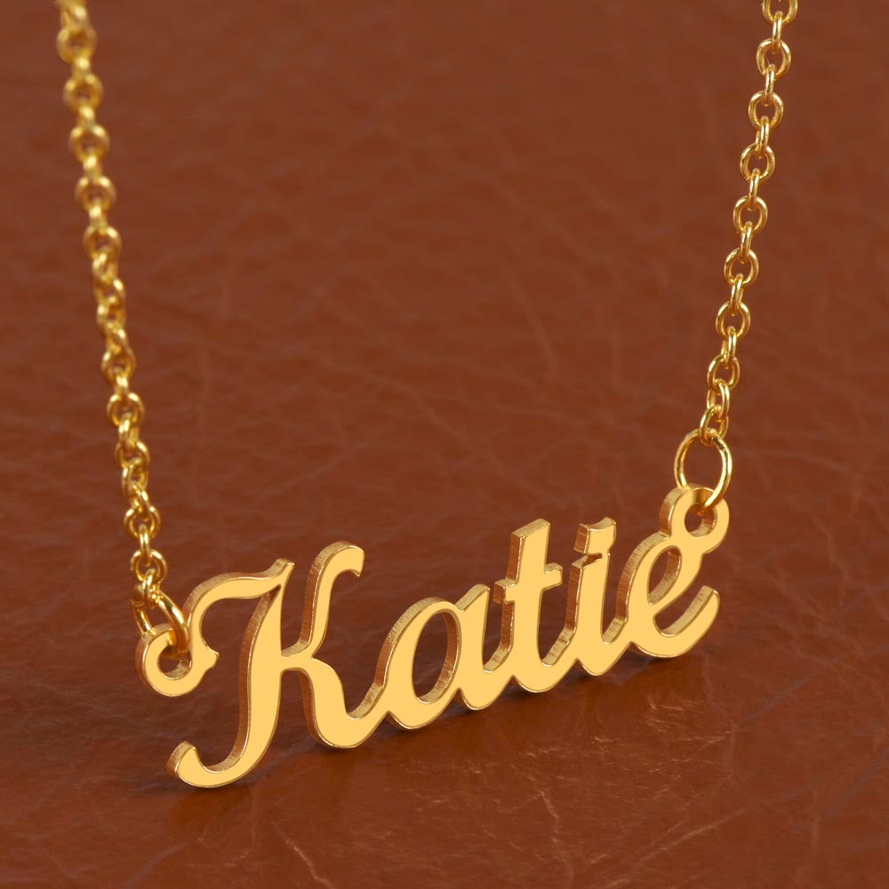 Custom Valentine Necklace