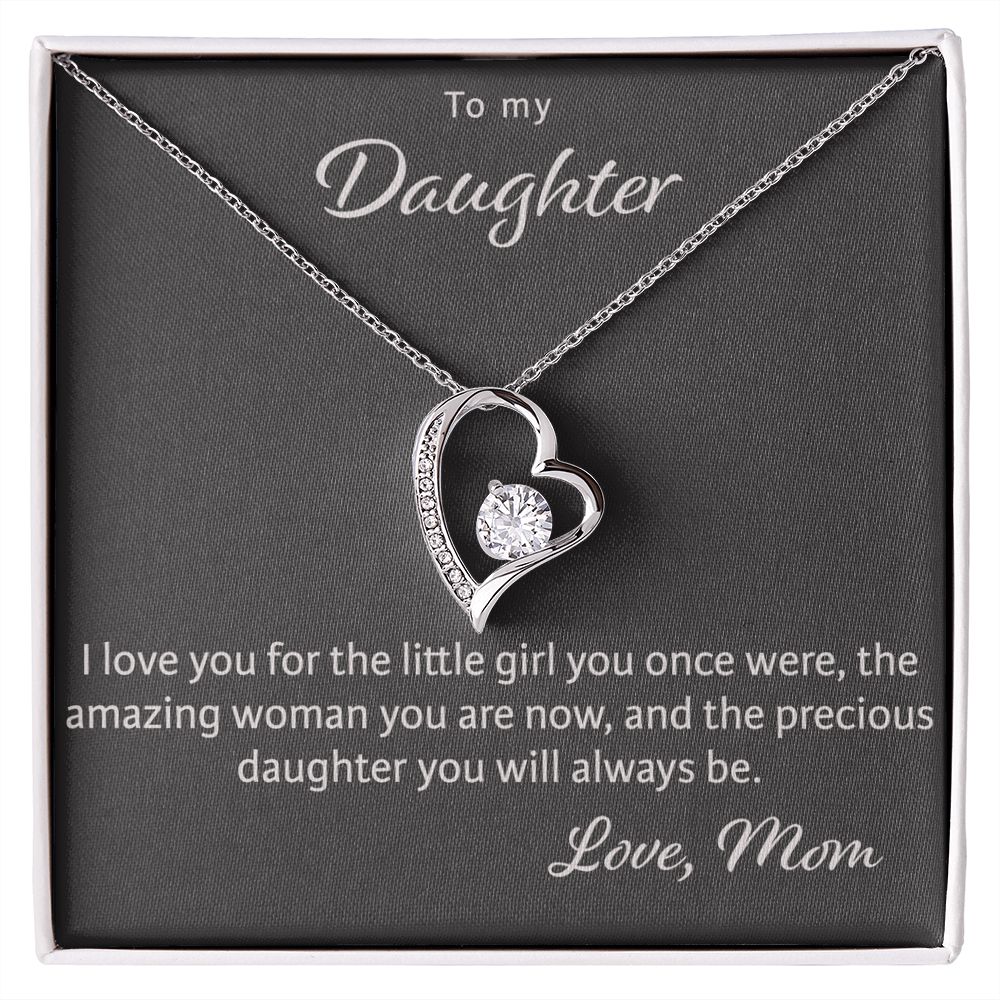 Forever Love Necklace, To My Daughter