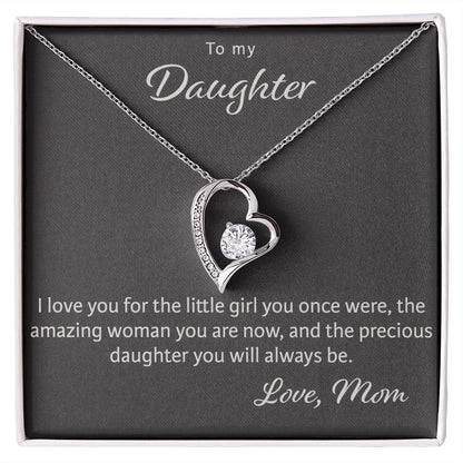Forever Love Necklace, To My Daughter