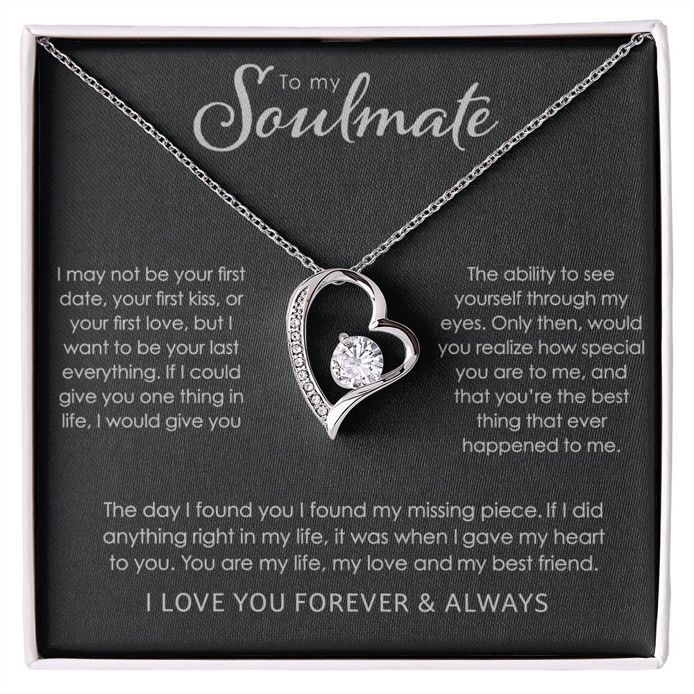 Forever Love Heart, To My Soulmate