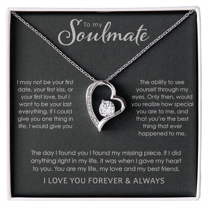 Forever Love Heart, To My Soulmate