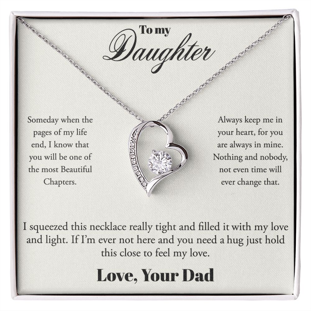 Forever Love Heart, To My Daughter