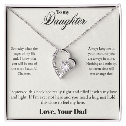 Forever Love Heart, To My Daughter