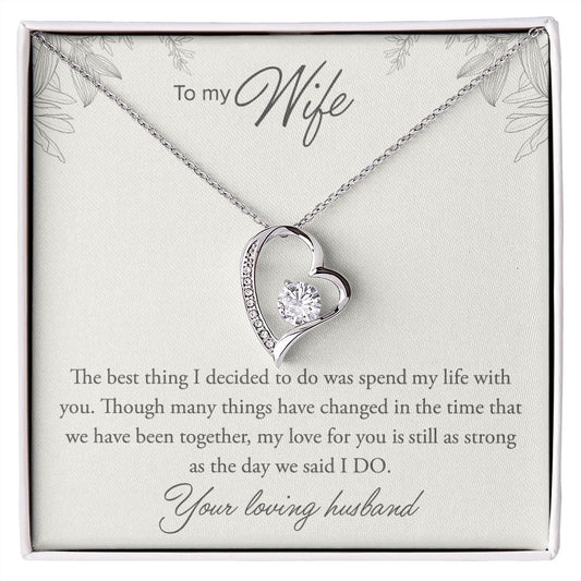 Forever Love Heart, To My Wife