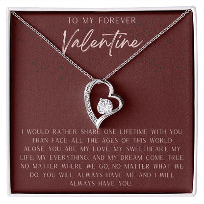 Forever Love Heart, To My Forever Valentine