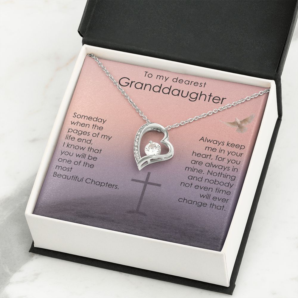 Forever Love Heart, To My Granddaughter