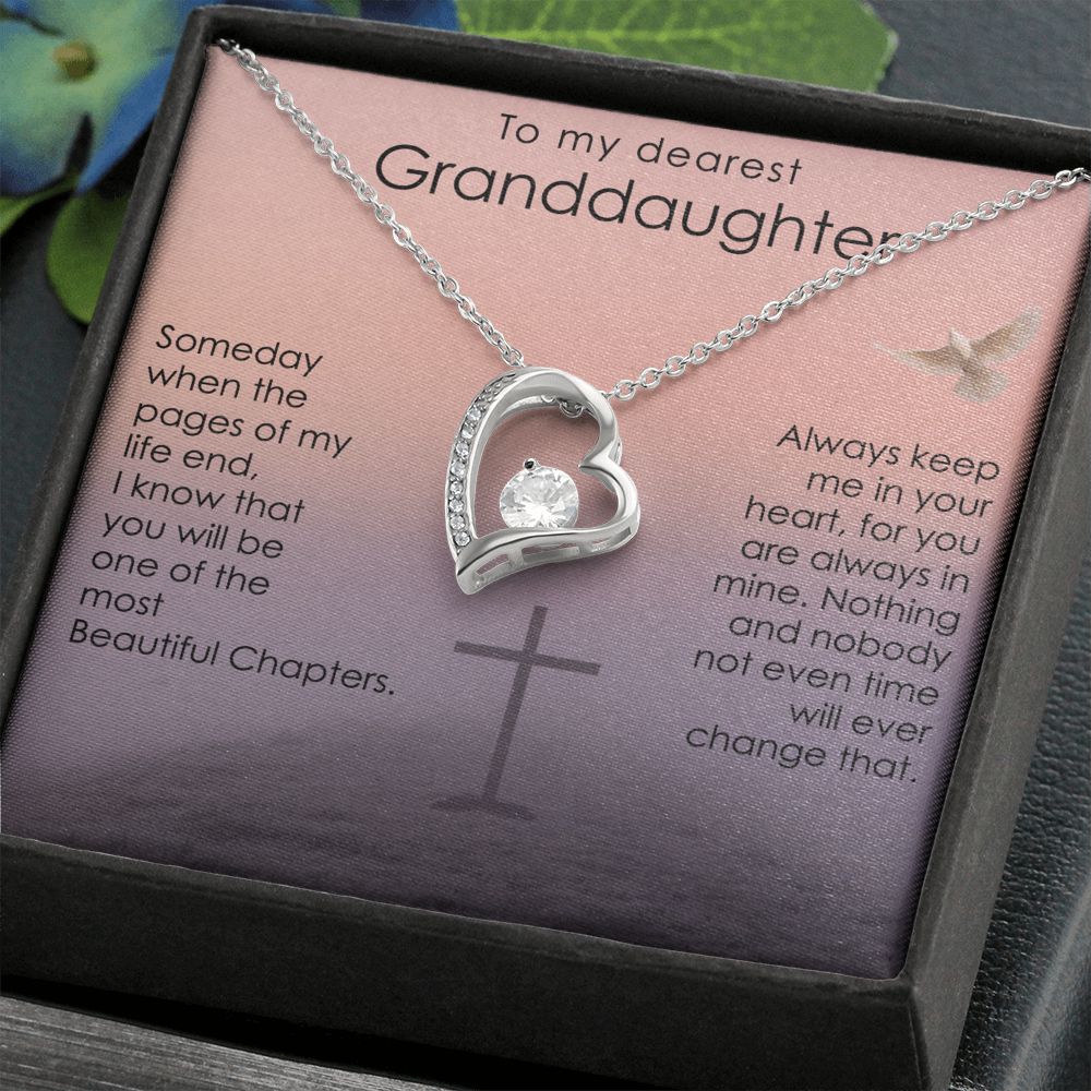 Forever Love Heart, To My Granddaughter