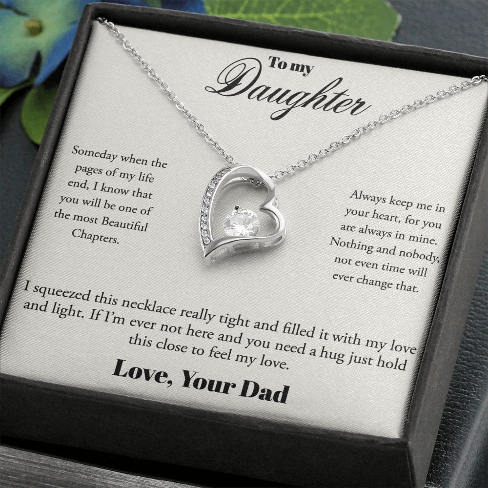 Forever Love Heart, To My Daughter