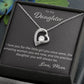 Forever Love Necklace, To My Daughter