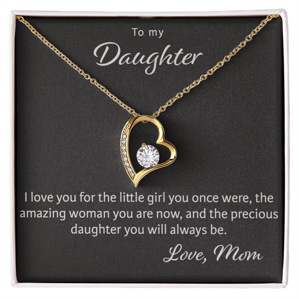 Forever Love Necklace, To My Daughter