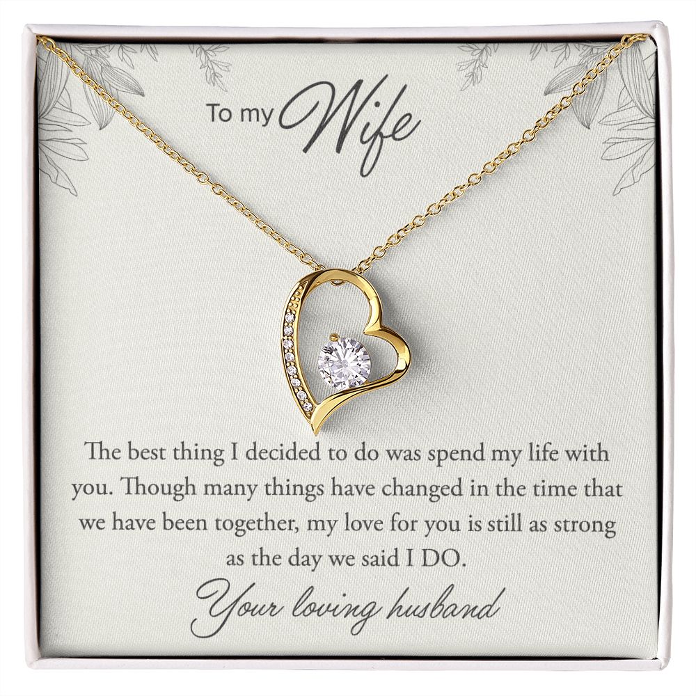 Forever Love Heart, To My Wife