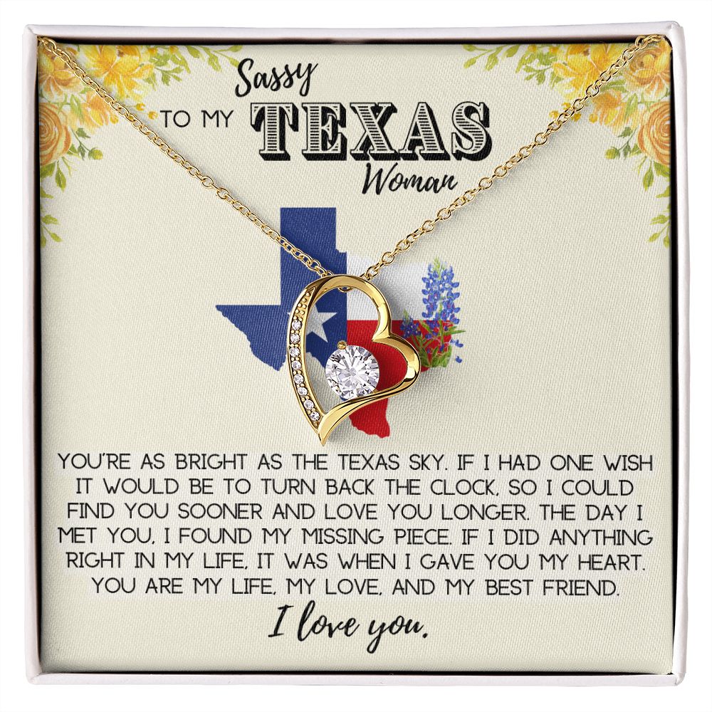 Texas Woman, Forever Love Heart