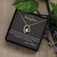 Forever Love Necklace, To My Daughter