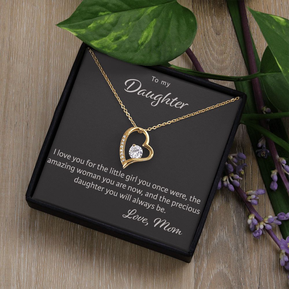Forever Love Necklace, To My Daughter