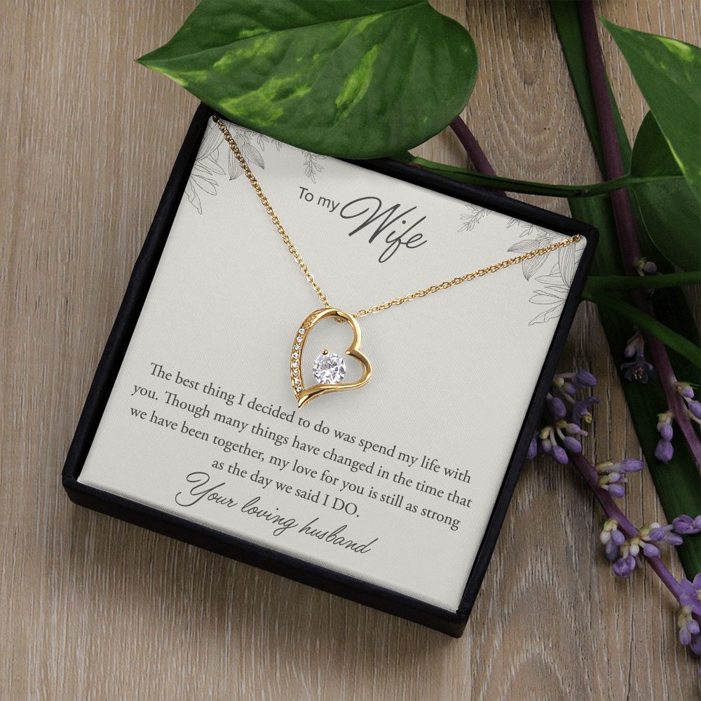 Forever Love Heart, To My Wife