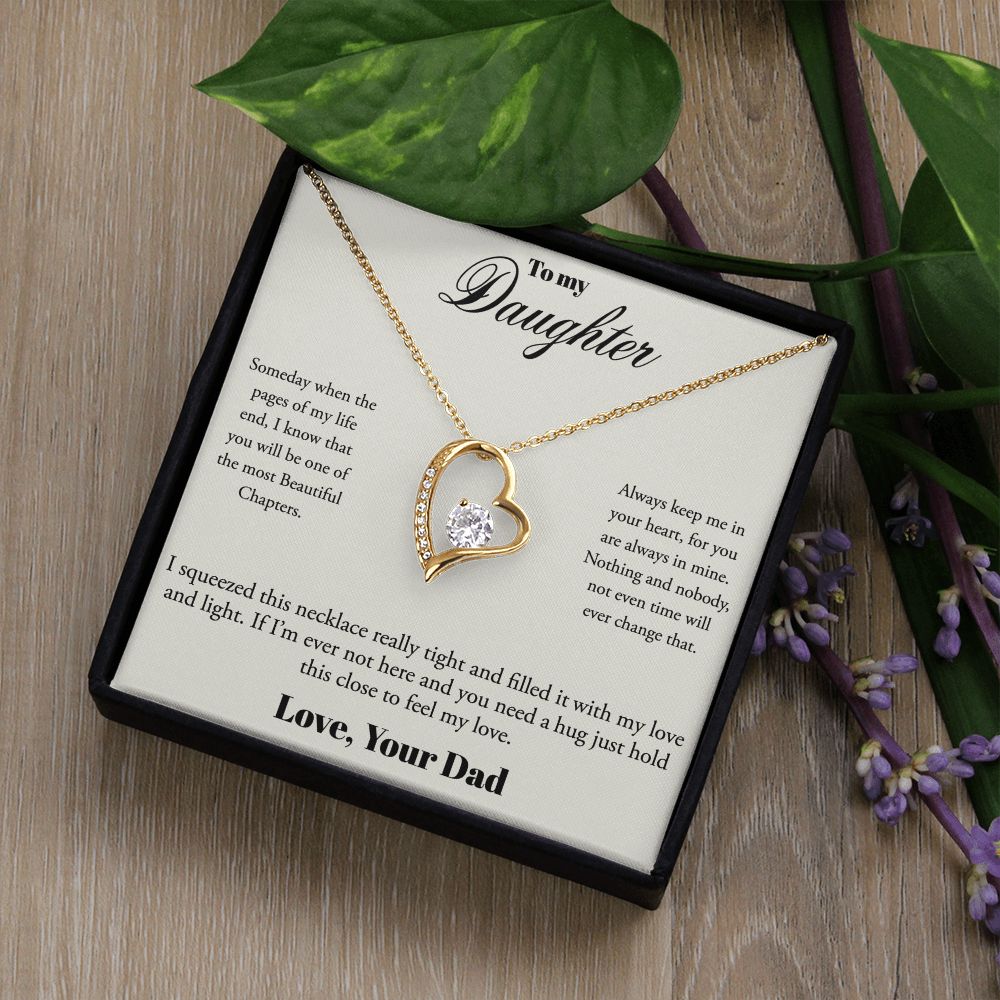 Forever Love Heart, To My Daughter