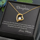 Forever Love Necklace, To My Daughter