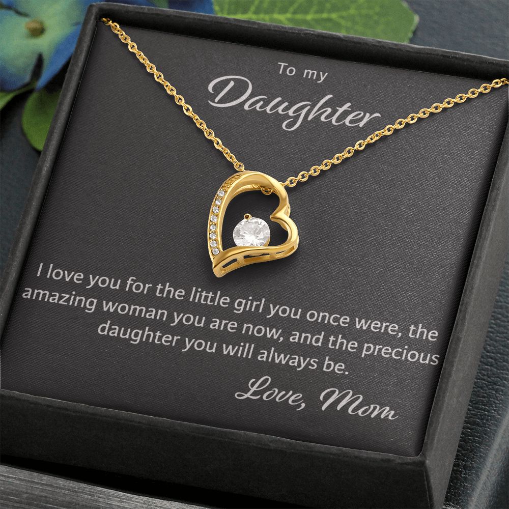 Forever Love Necklace, To My Daughter