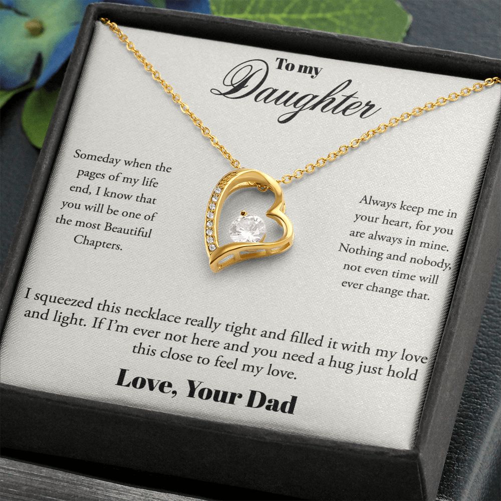 Forever Love Heart, To My Daughter