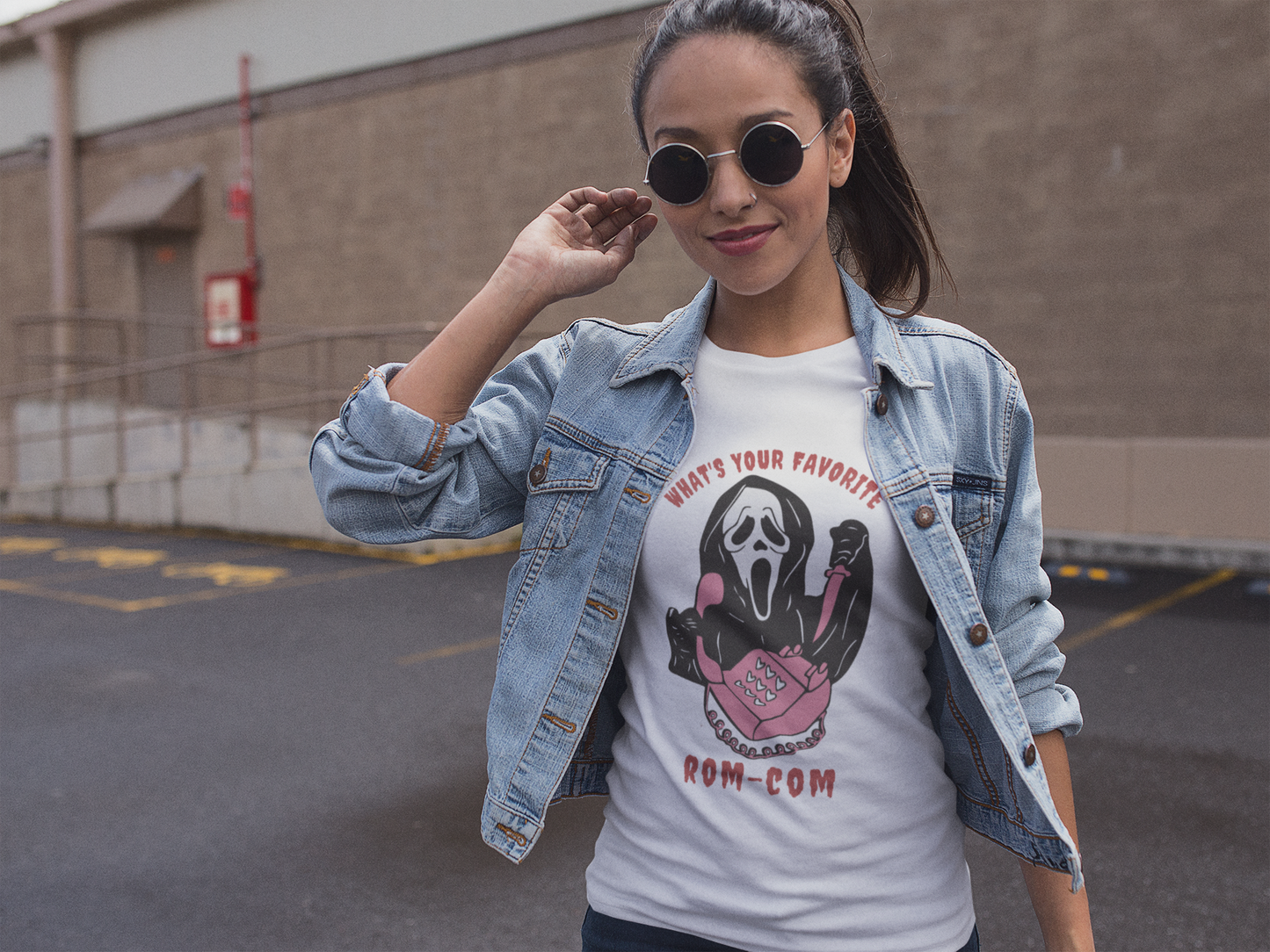 What's Your Favorite Rom-Com Ladies' T-Shirt